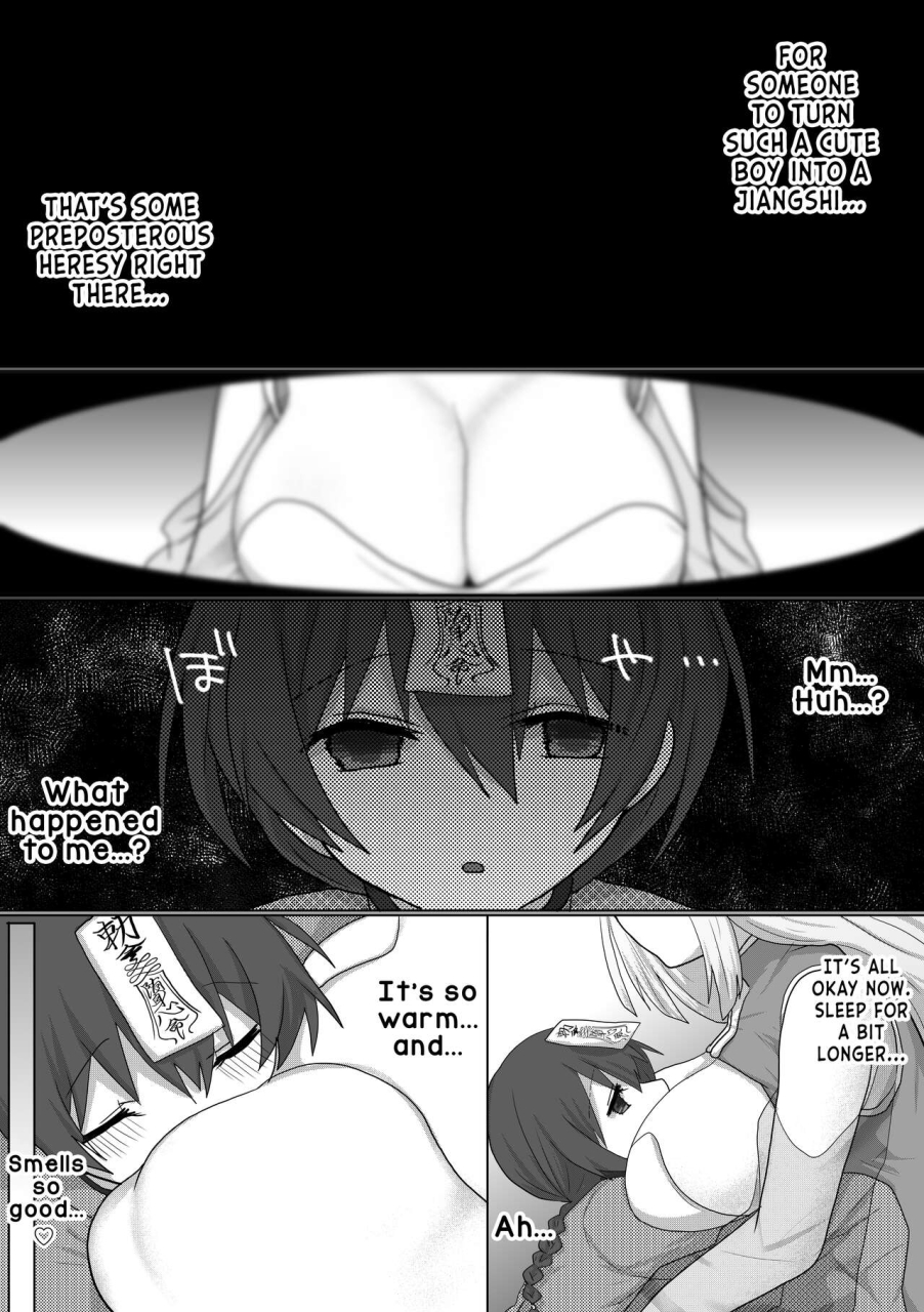 mofuya-ashitaba-mofu-kyuunyuu-kyonshii-wa-kyou-mo-doushi-ni-ikasareru-the-taoist-monk-cumtinues-to-keep-the-milk-sucking-jiangshi-alive-english-tabunne-scans