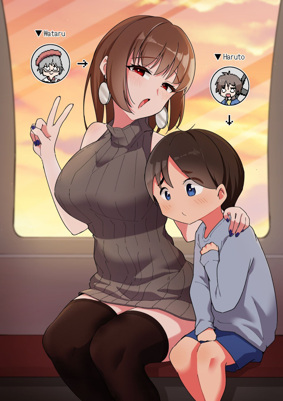 pocoration-unpoco-off-kai-ni-ittara-chijo-no-onee-san-datta-ken-when-i-went-to-an-offline-meetup-a-lewd-woman-was-waiting-english-solid-rose