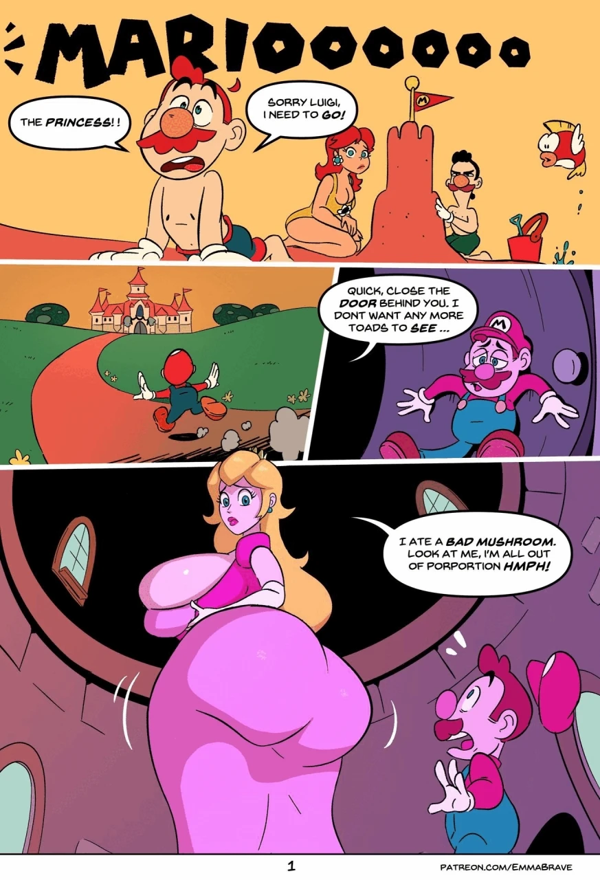 cheep-cheepluigimarioprincess-daisyprincess-peach