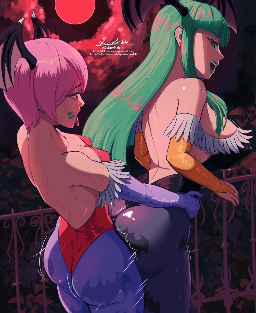 lilith-aenslandmorrigan-aensland
