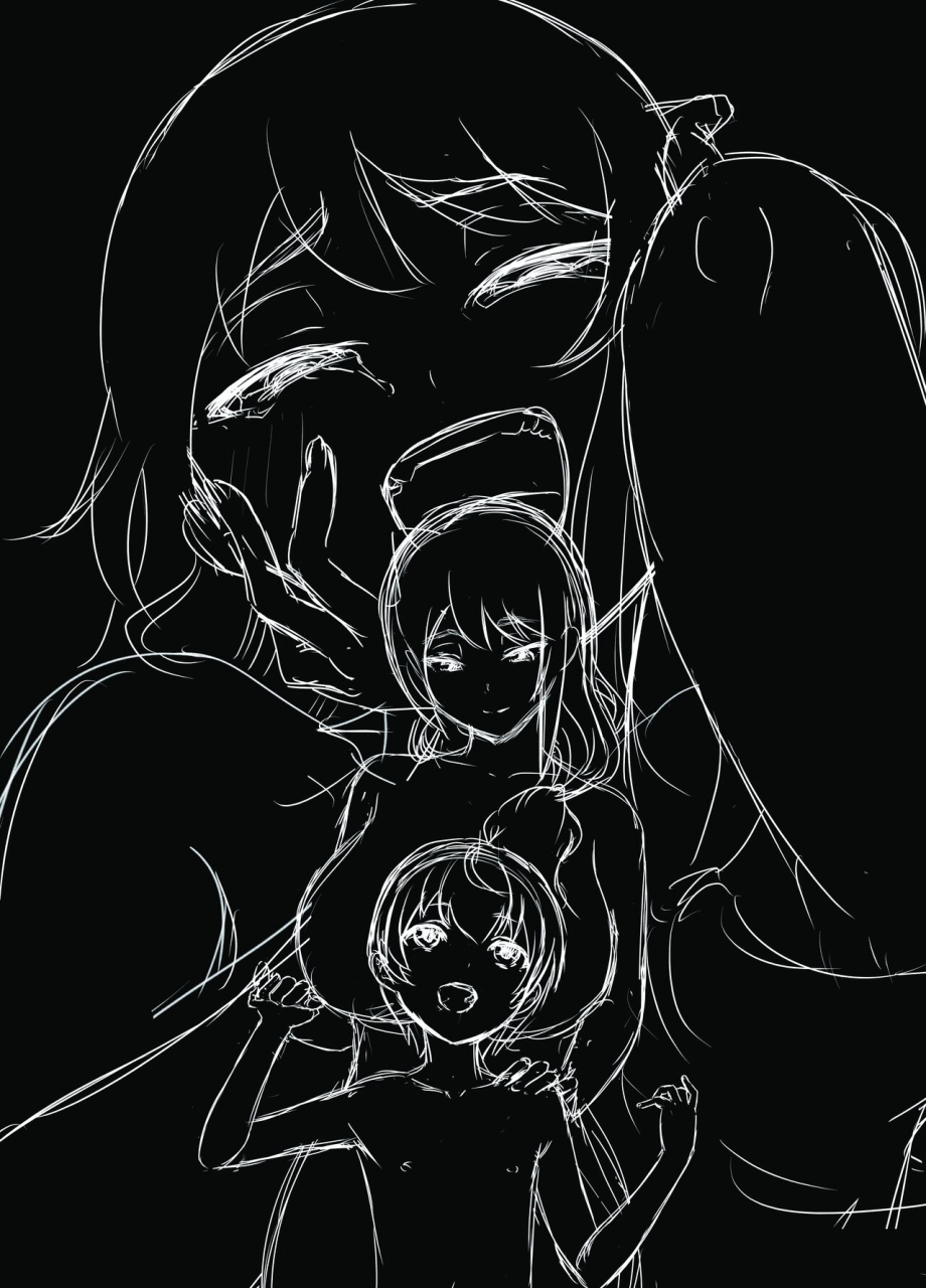 senaka-uso-oyako-1-artificial-mother-and-son-1-english-foreignokka