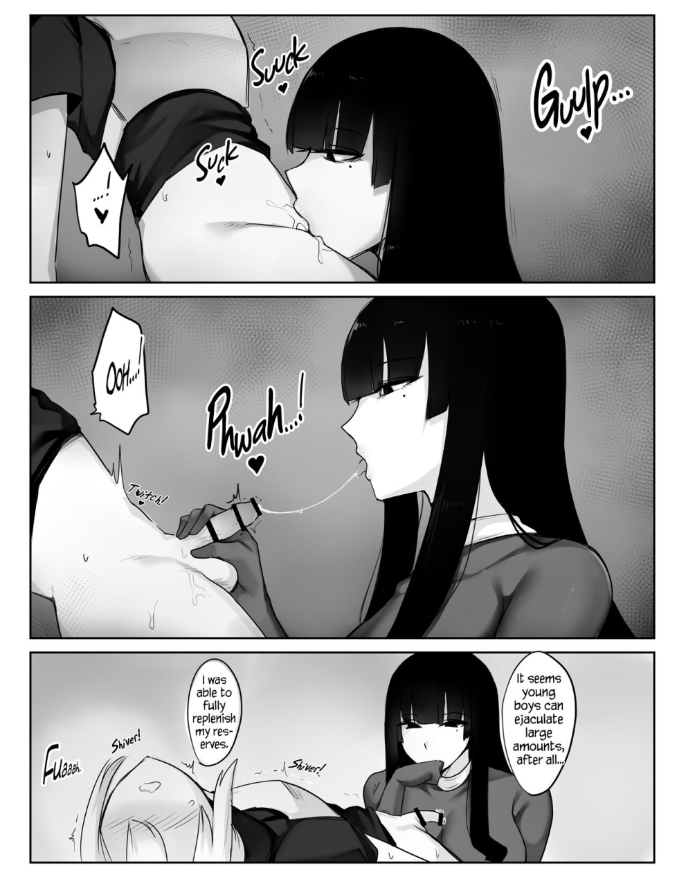 tesla-pod-elimiko-majutsushi-onee-san-ga-maryoku-hokyuu-suru-tame-ni-boukensha-kun-kara-sakusei-suru-hanashi-tale-of-a-mage-oneesan-who-milks-an-adventurer-to-replenish-her-magical-power-english-thana-digital