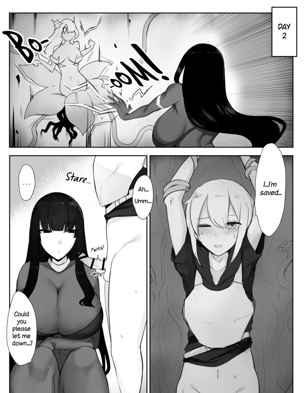 tesla-pod-elimiko-majutsushi-onee-san-ga-maryoku-hokyuu-suru-tame-ni-boukensha-kun-kara-sakusei-suru-hanashi-tale-of-a-mage-oneesan-who-milks-an-adventurer-to-replenish-her-magical-power-english-thana-digital