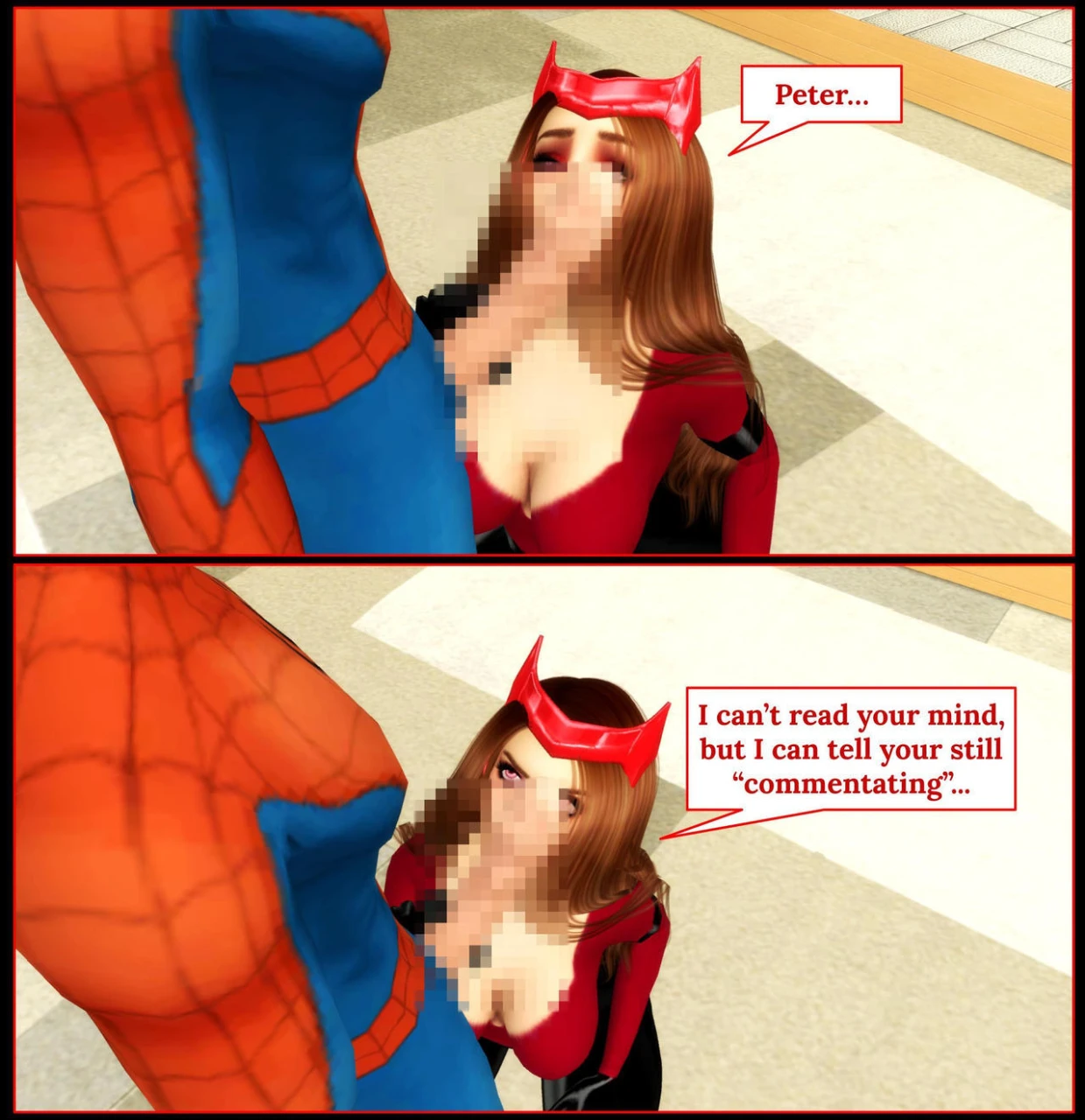 peter-parkerscarlet-witchspider-manwanda-maximoff