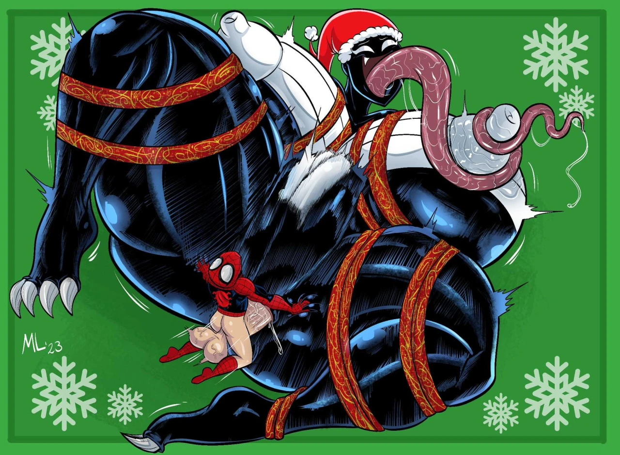 peter-parkershe-venomshe-venom-ameizing-lewdsspider-manvenomvenom-marvel