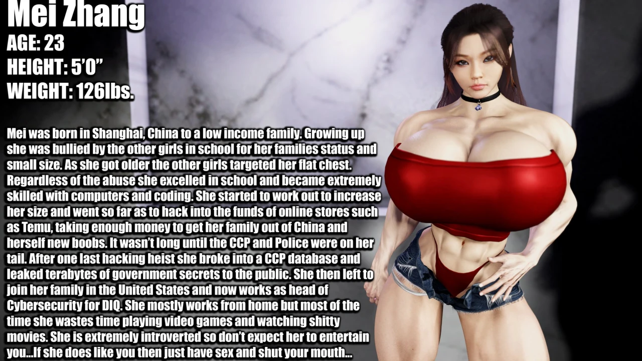 mei-zhangoriginal-character