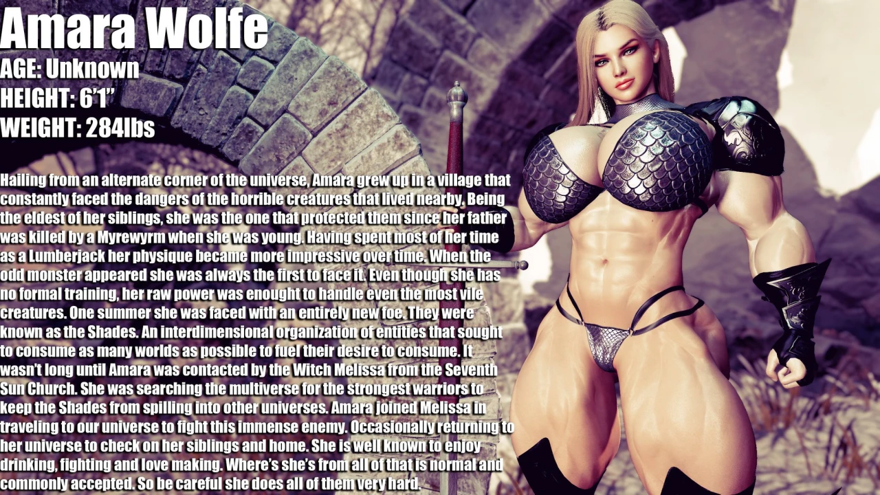 amara-wolfeoriginal-character