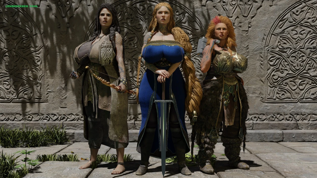 freya-god-of-warsif-god-of-warthrud-god-of-war