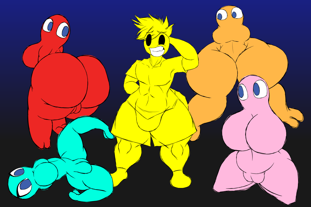 blinky-pac-manclyde-pac-maninky-pac-manpac-manpinky-pac-man