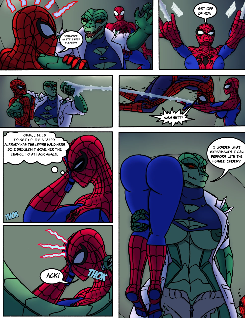 martha-connorsmary-jane-watsonspider-manthe-lizard-marvel