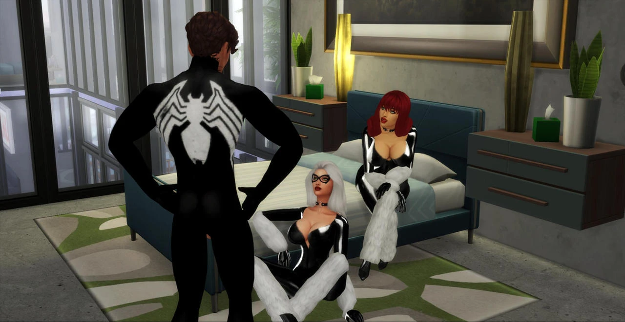 black-cat-marvelfelicia-hardymary-jane-watsonpeter-parkerspider-man