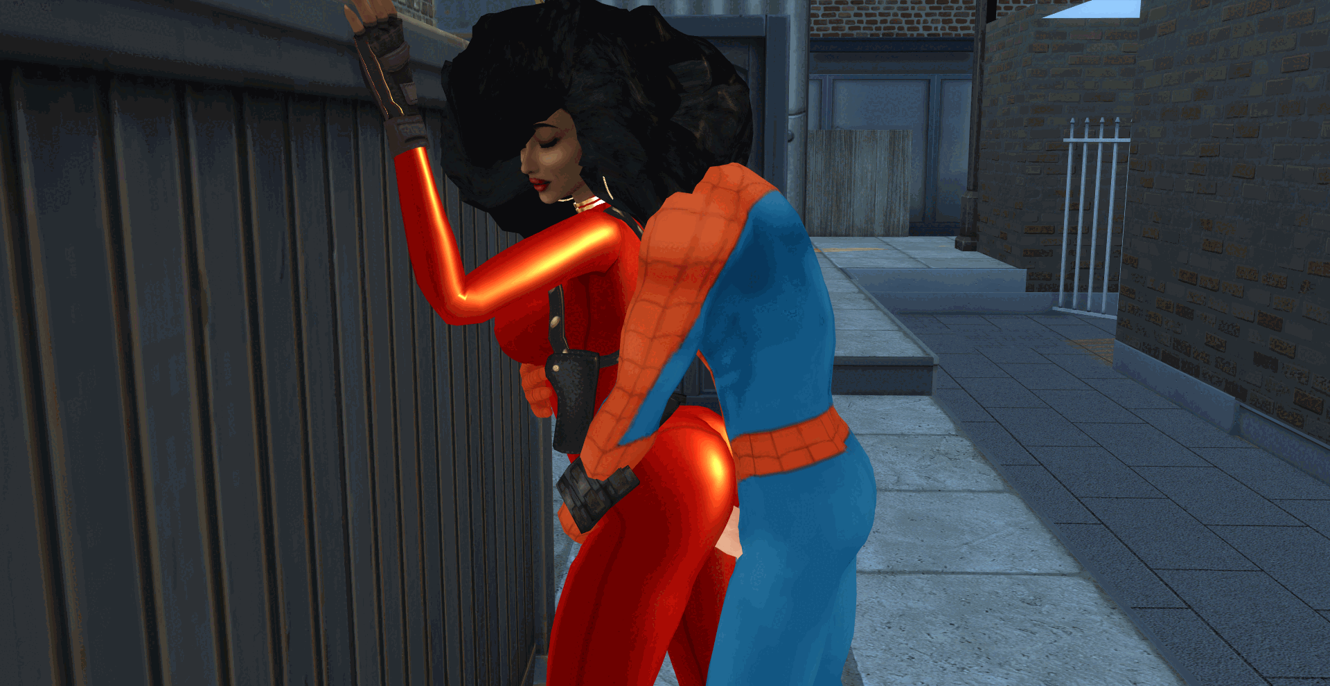 mercedes-knightmisty-knightpeter-parkerspider-man