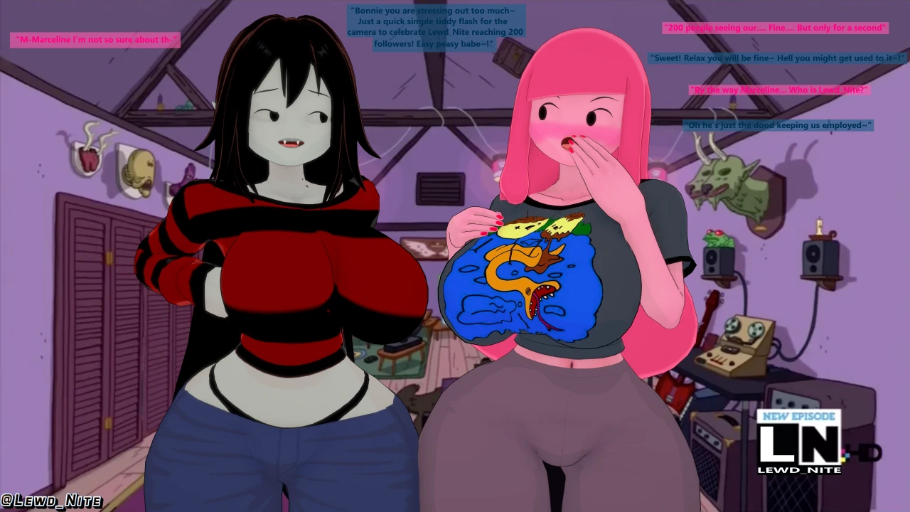 bonnibel-bubblegummarcelinemarceline-abadeermarceline-the-vampire-queenprincess-bubblegum
