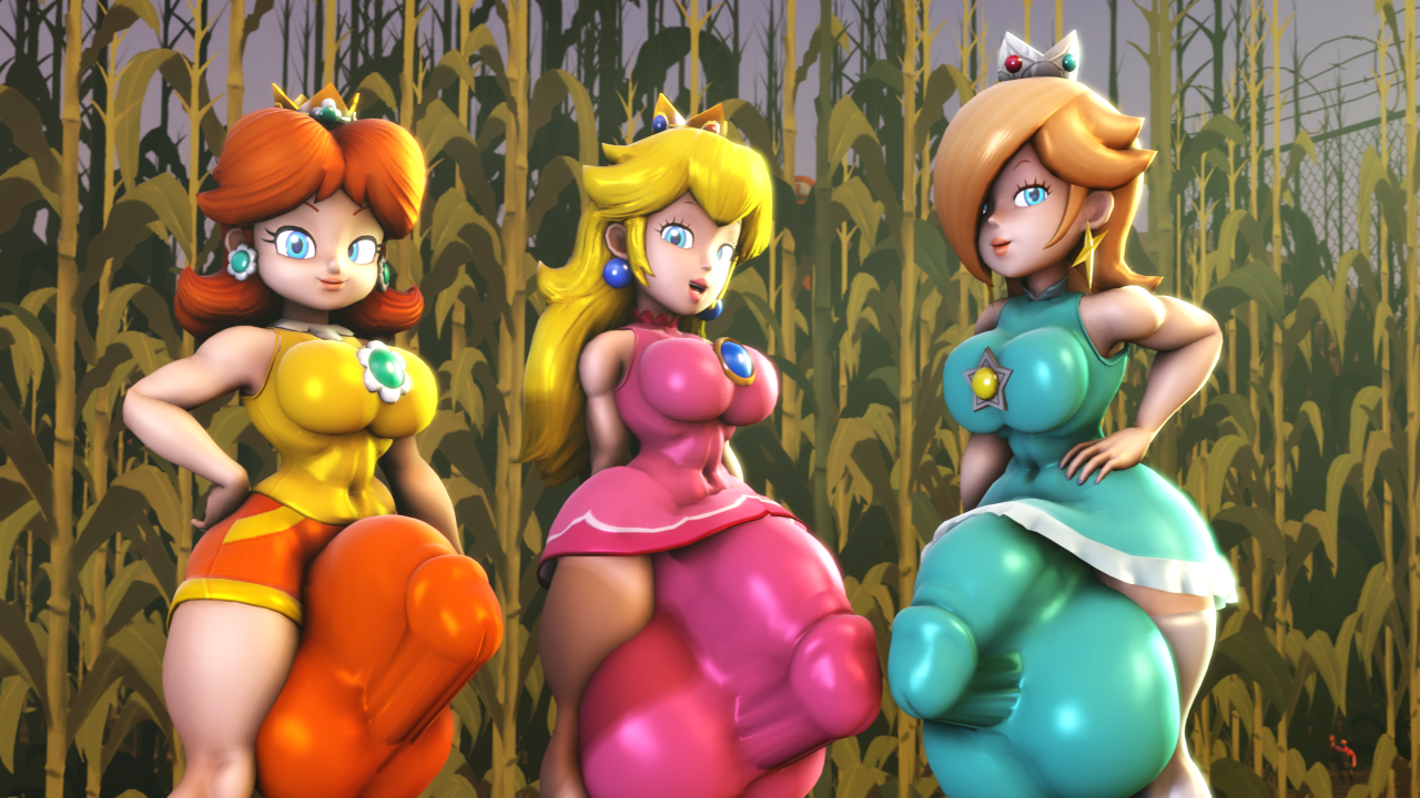 engineer-team-fortress-2princess-daisyprincess-peachprincess-rosalina