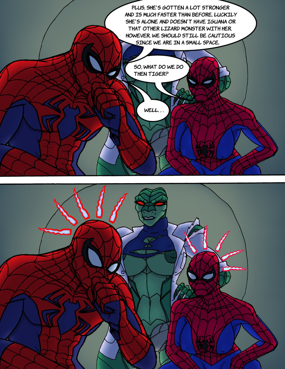 martha-connorsmary-jane-watsonspider-manthe-lizard-marvel