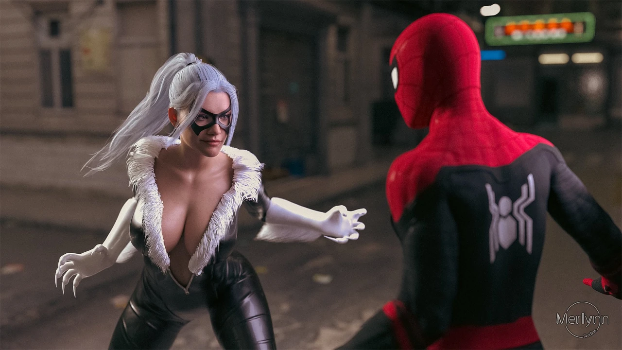 black-cat-insomniacblack-cat-marvelfelicia-hardypeter-parkerspider-man