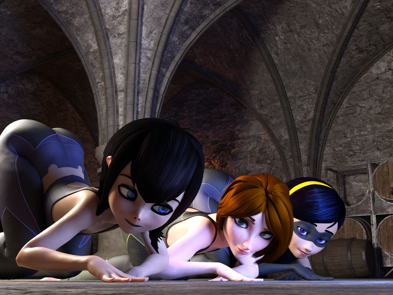 aunt-casscass-hamadamavis-draculaviolet-parr