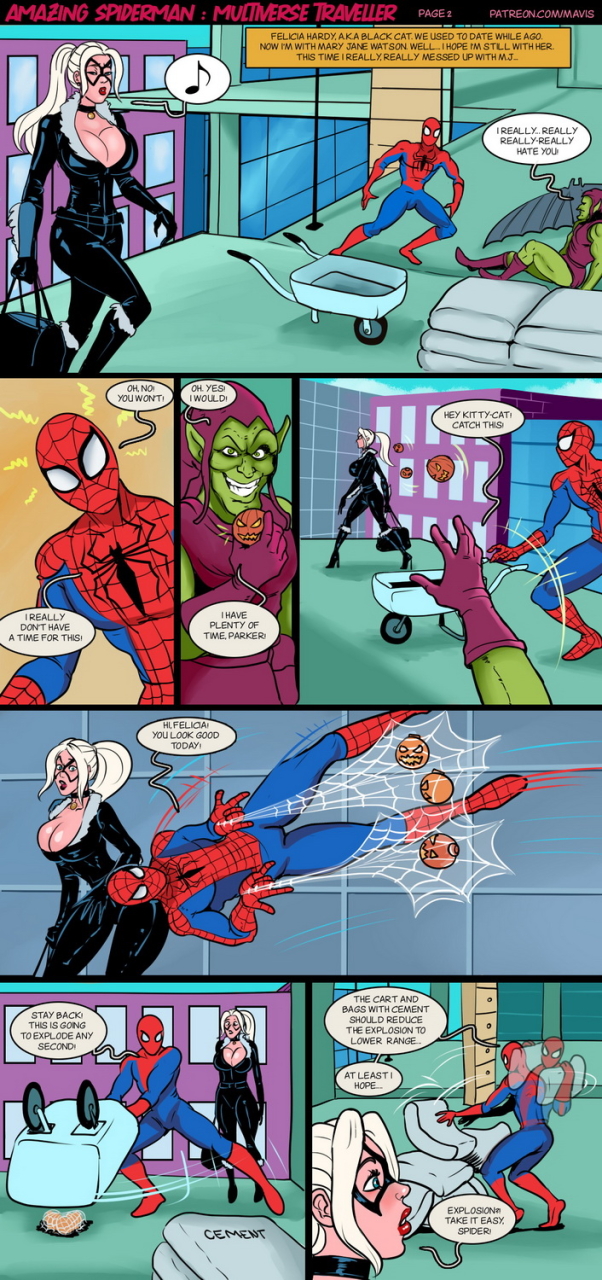 black-cat-marvelfelicia-hardygreen-goblinpeter-parkerspider-man
