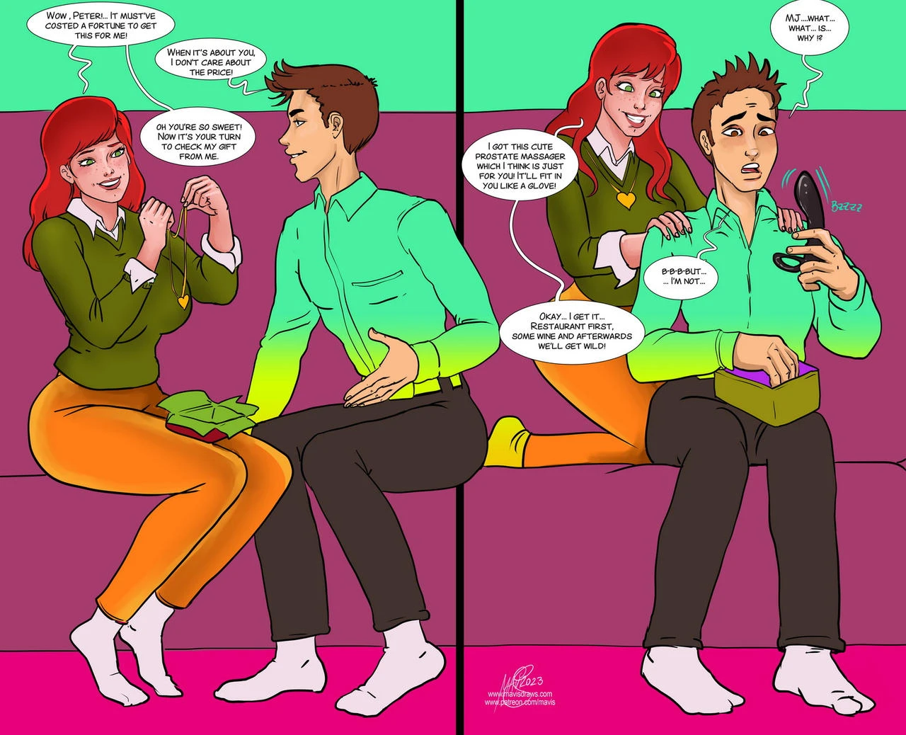mary-jane-watsonpeter-parkerspider-man