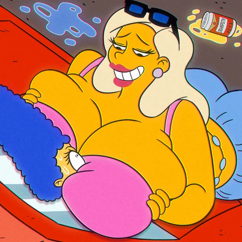 background-charactermarge-simpsontitaniatitania-the-simpsons