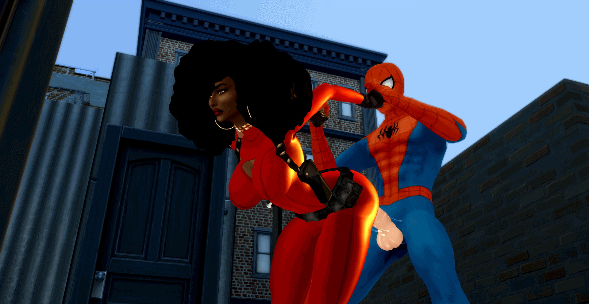 mercedes-knightmisty-knightpeter-parkerspider-man