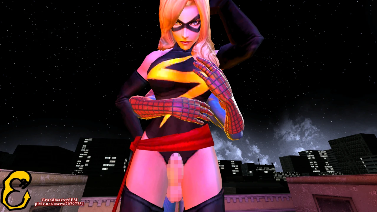 carol-danversms-marvelms-marvel-carol-danverspeter-parkerspider-man