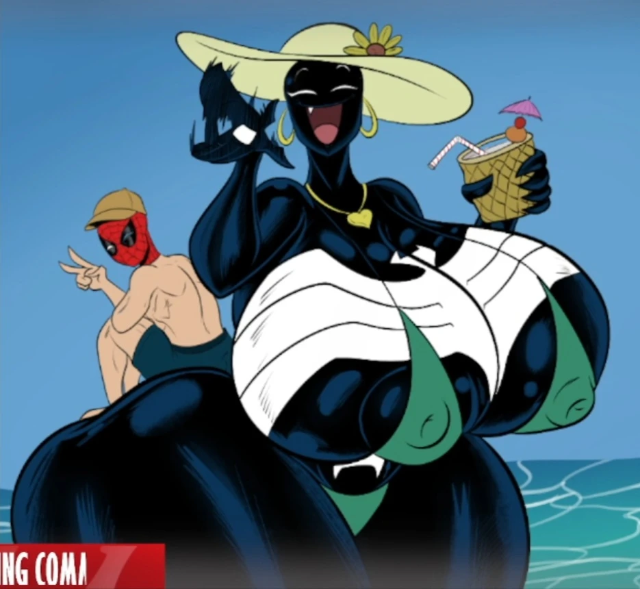 peter-parkershe-venomshe-venom-ameizing-lewdsspider-manvenomvenom-marvel