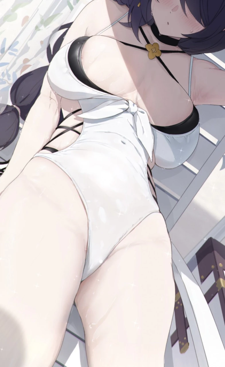 hinata-blue-archivehinata-swimsuit-blue-archive