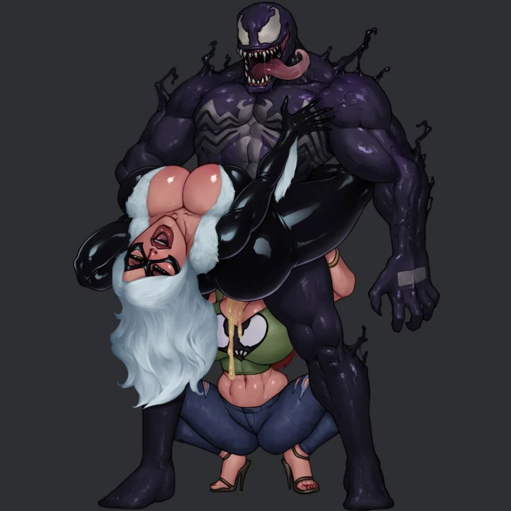 black-catblack-cat-marvelfelicia-hardymary-jane-watsonvenomvenom-marvelvenom-marvel-comics