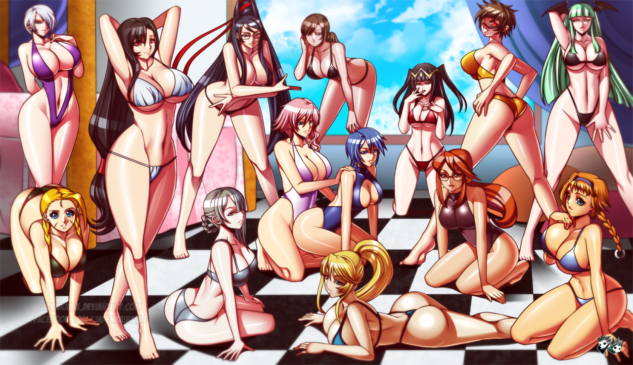 aqua-kingdom-heartsbayonetta-charactercammy-whiteeclair-farronisabella-valentinekaine-nierkanna-pokemonleinamorrigan-aenslandquiet-metal-gearsamus-arantharjatifa-lockharttracer
