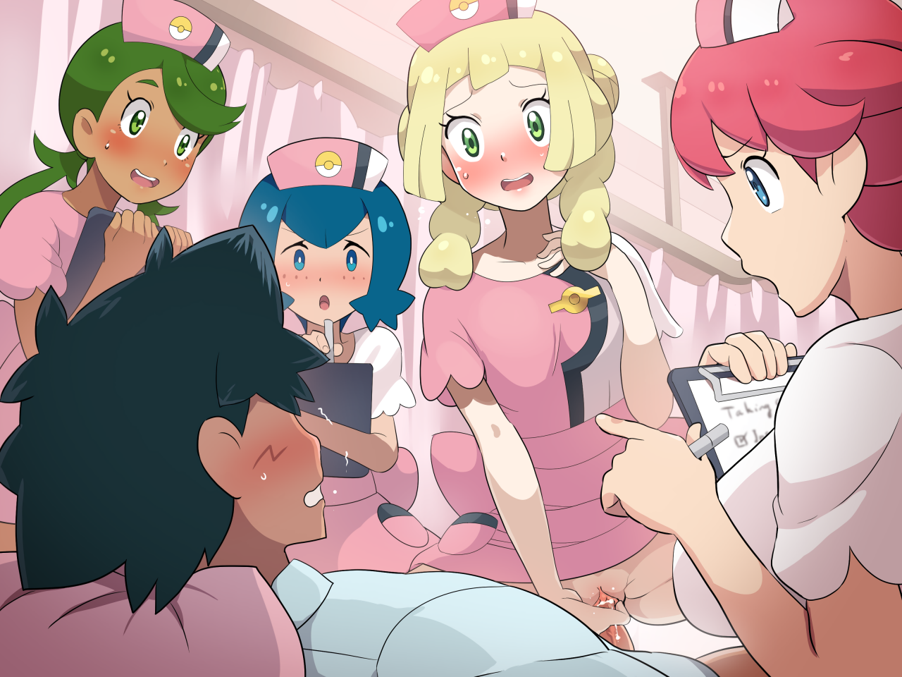 lana-pokemonlillie-pokemonmallow-pokemonnurse-joysatoshi-pokemon