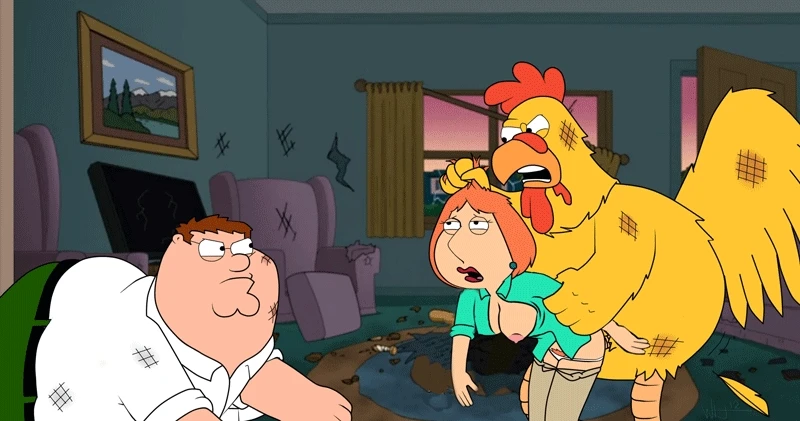 ernie-the-chickenlois-griffinpeter-griffin