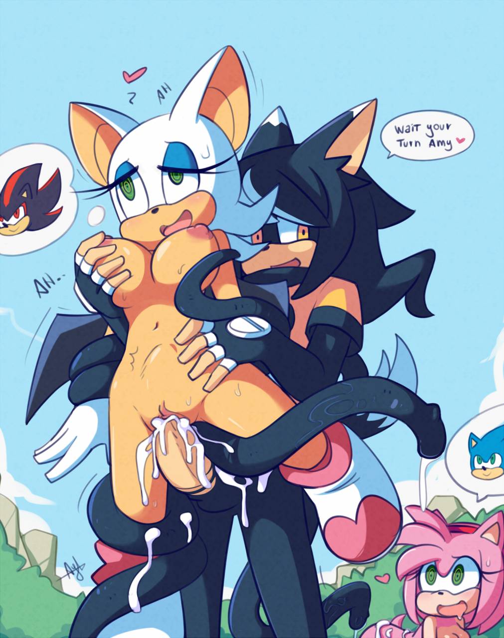 Shadow And Rouge Hentai