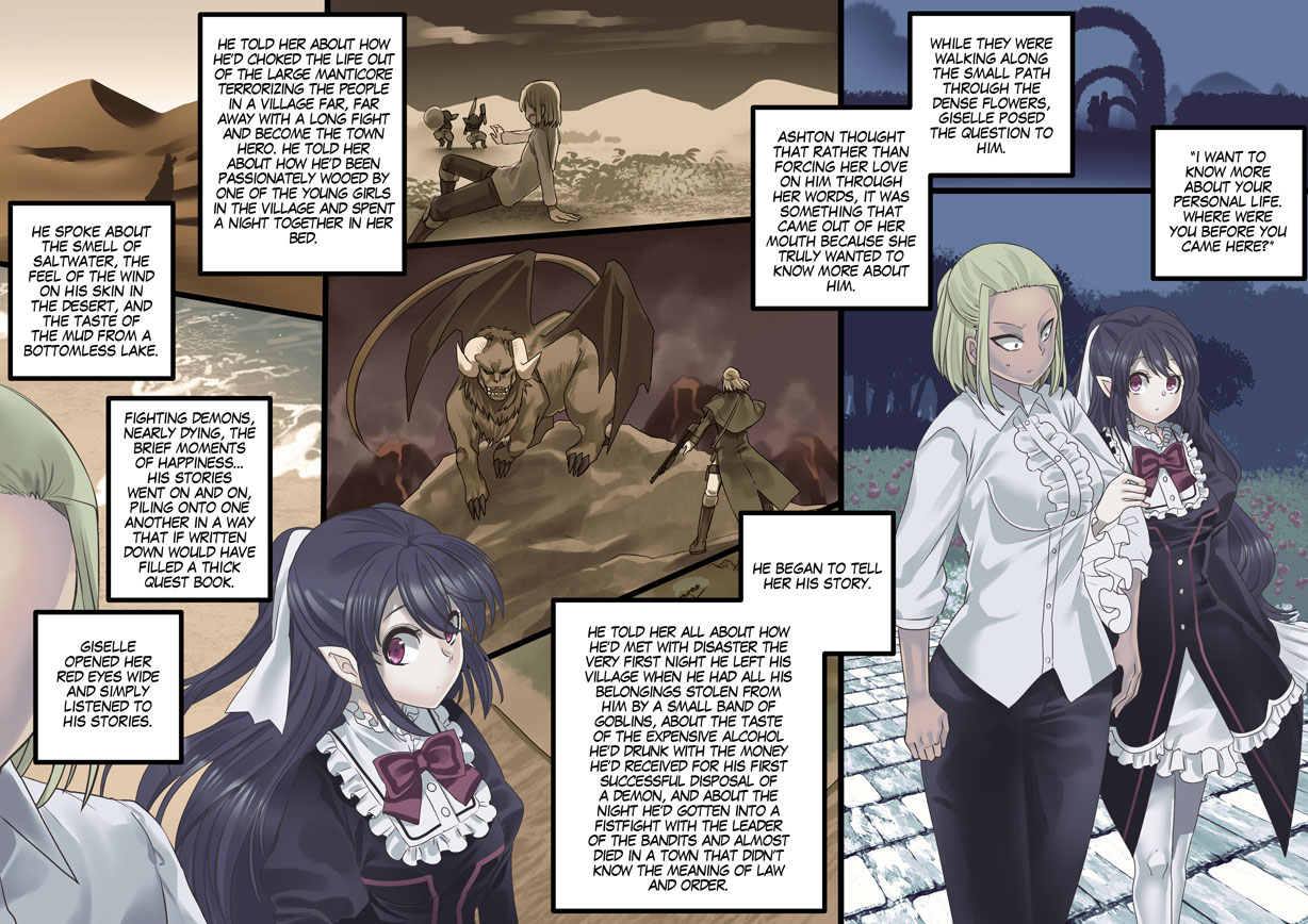 hawk-bit-kouji-bishoujo-vampire-ni-bonyuu-drink-bar-ni-sareru-hanashi-turned-into-a-breast-milk-fountain-by-a-beautiful-vampire-english-digital