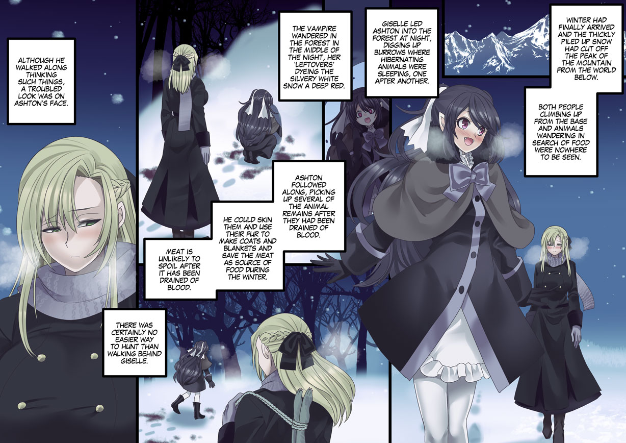 hawk-bit-kouji-bishoujo-vampire-ni-bonyuu-drink-bar-ni-sareru-hanashi-turned-into-a-breast-milk-fountain-by-a-beautiful-vampire-english-digital