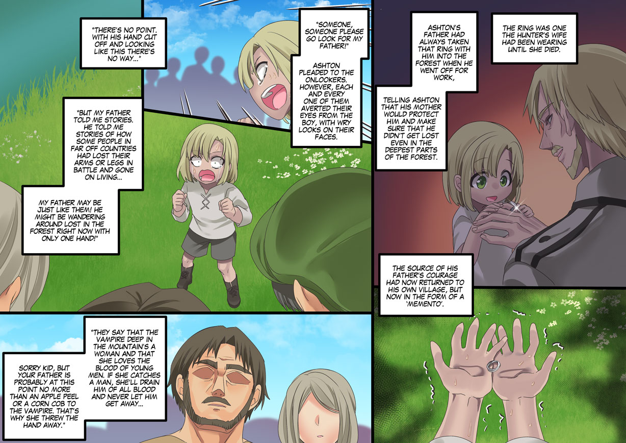 hawk-bit-kouji-bishoujo-vampire-ni-bonyuu-drink-bar-ni-sareru-hanashi-turned-into-a-breast-milk-fountain-by-a-beautiful-vampire-english-digital