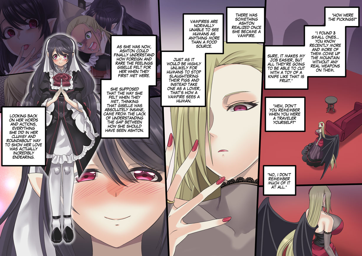 hawk-bit-kouji-bishoujo-vampire-ni-bonyuu-drink-bar-ni-sareru-hanashi-turned-into-a-breast-milk-fountain-by-a-beautiful-vampire-english-digital