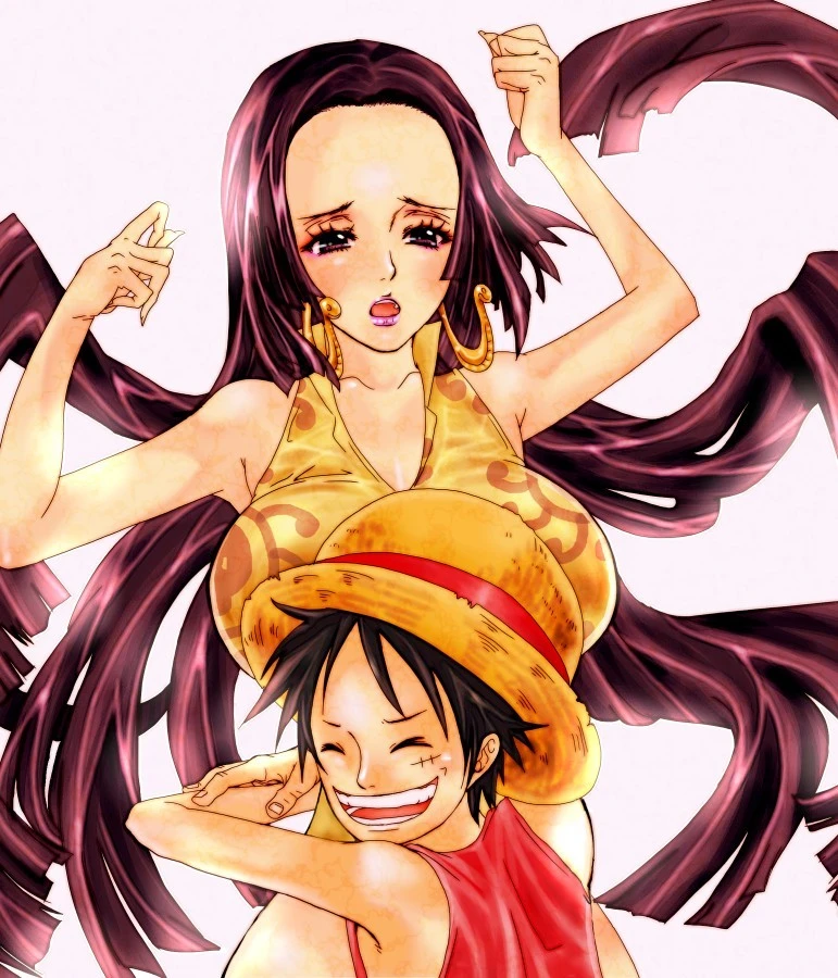 boa-hancockmonkey-d-luffyshichibukai