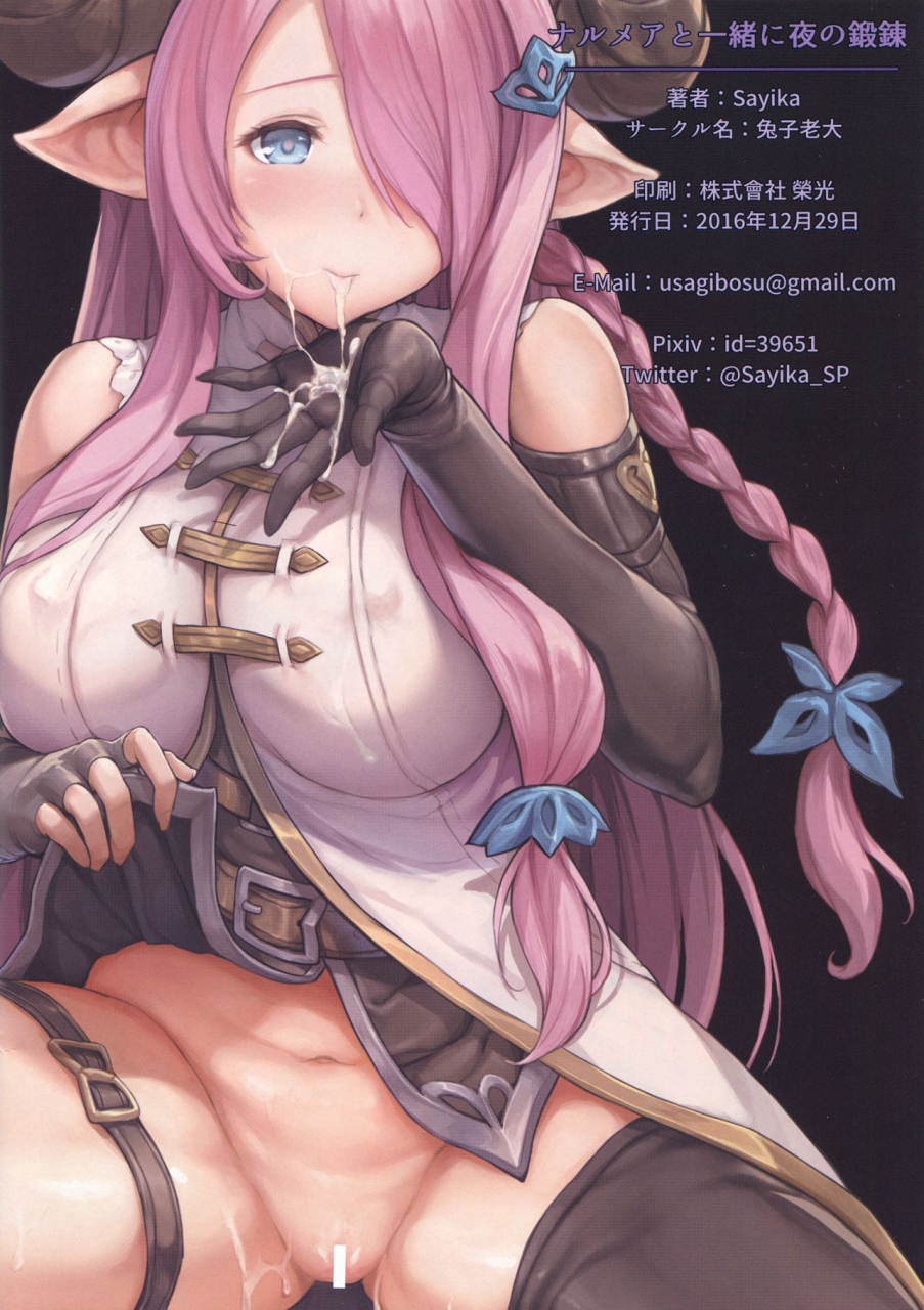 c91-tuzi-laoda-sayika-narmaya-to-issho-ni-yoru-no-tanren-training-together-with-narmaya-granblue-fantasy-english-doujinscom