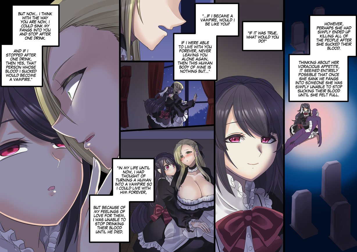 hawk-bit-kouji-bishoujo-vampire-ni-bonyuu-drink-bar-ni-sareru-hanashi-turned-into-a-breast-milk-fountain-by-a-beautiful-vampire-english-digital