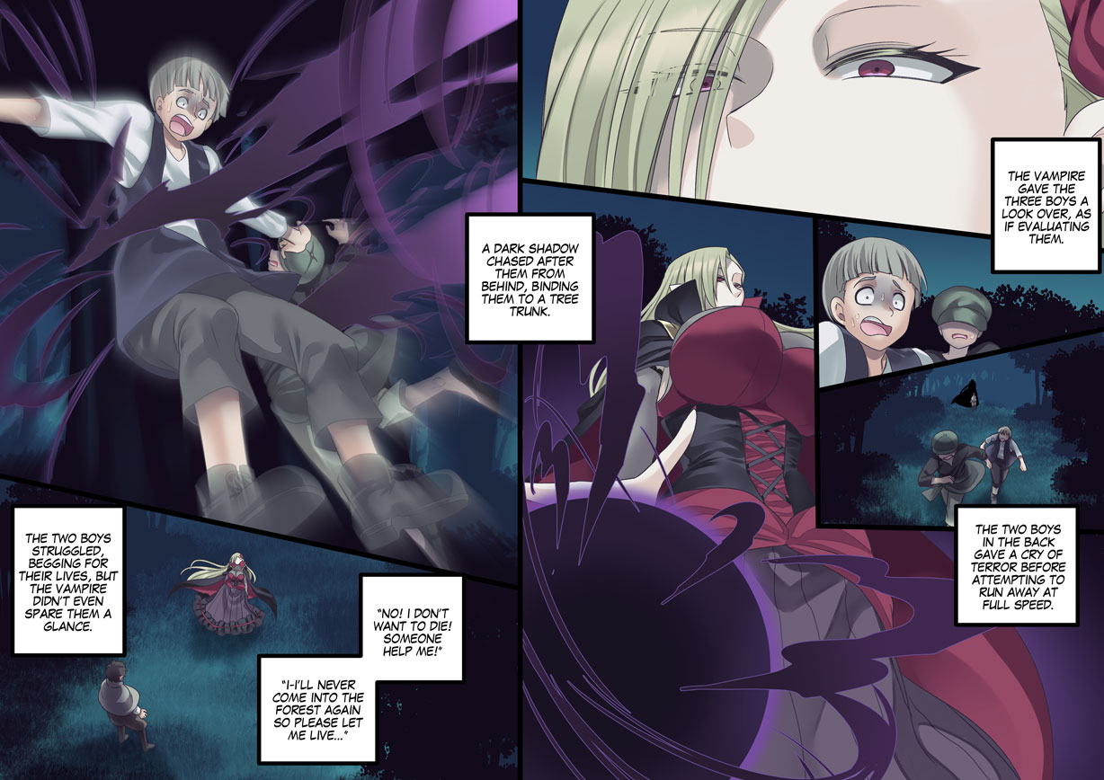 hawk-bit-kouji-bishoujo-vampire-ni-bonyuu-drink-bar-ni-sareru-hanashi-turned-into-a-breast-milk-fountain-by-a-beautiful-vampire-english-digital