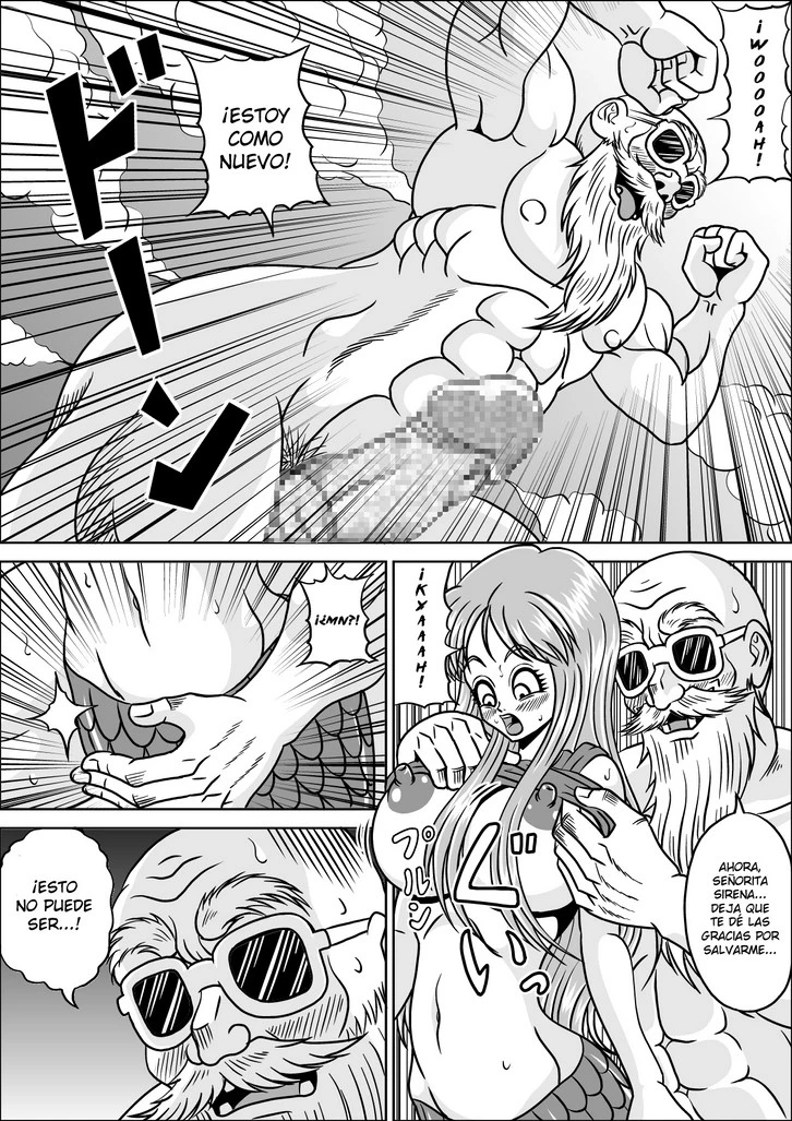 master-roshimermaid-dragon-ball