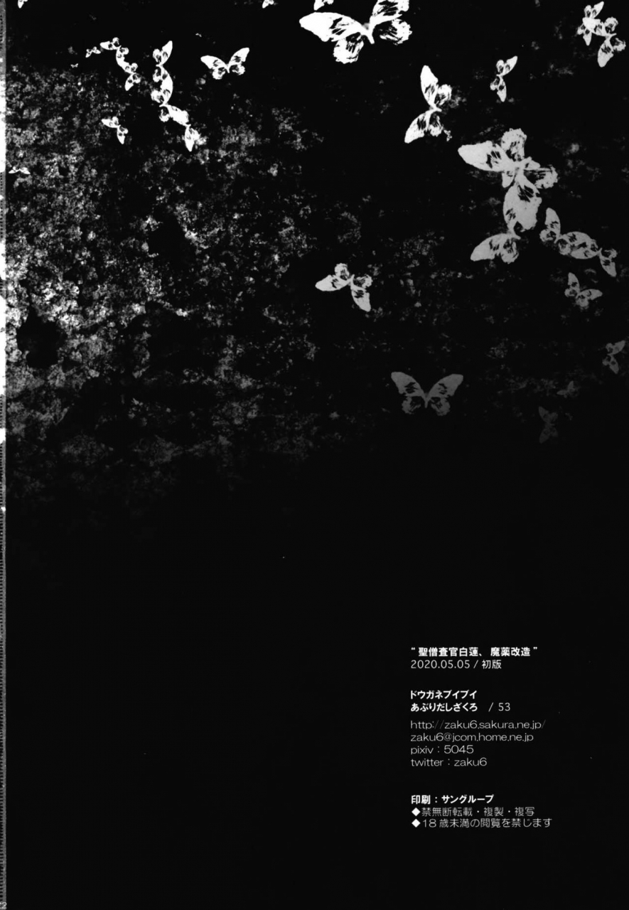 douganebuibui-aburidashi-zakuro-sei-sousakan-byakuren-mayaku-kaizou-touhou-project-chinese-final