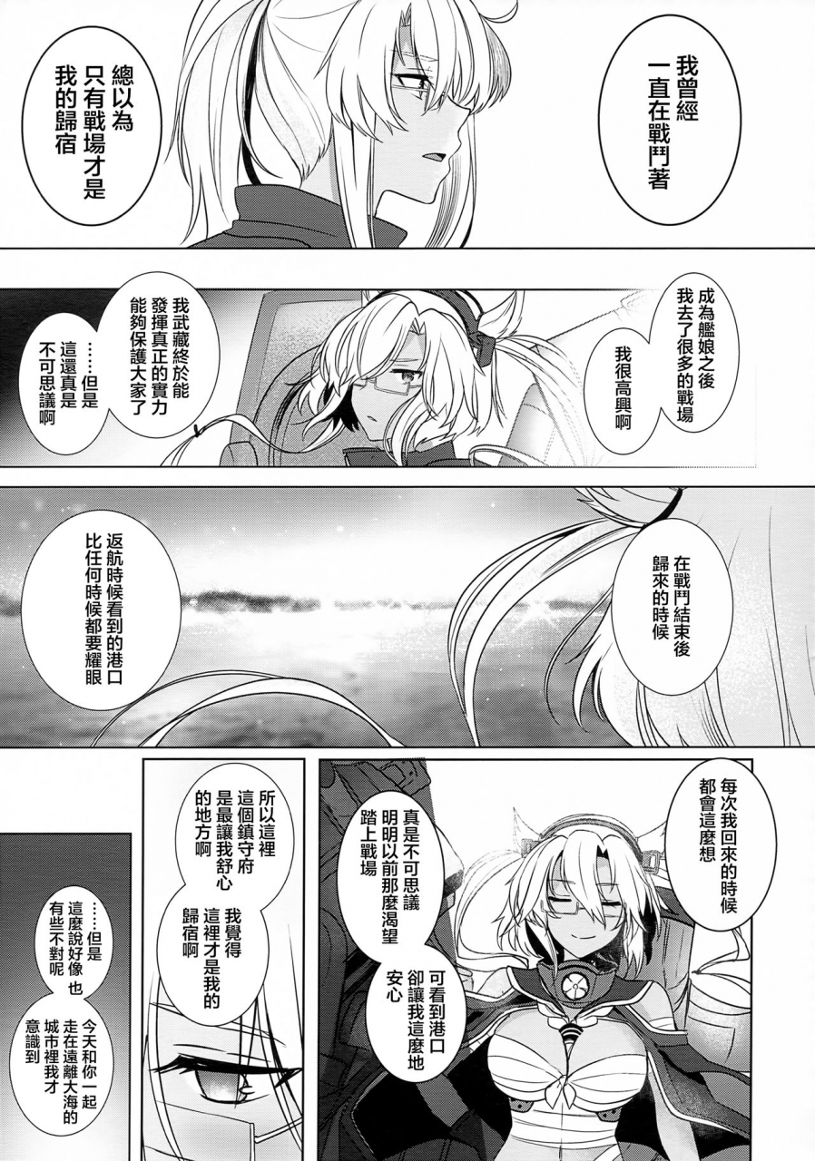 akihabara-chou-doujinsai-marosaan-yunamaro-musashi-san-no-yoru-jijou-hajimete-no-date-hen-kantai-collection-kancolle-chinese