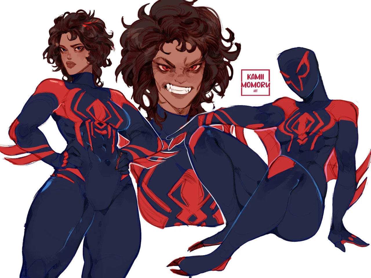 miguel-oharaspider-man-2099spider-woman-2099