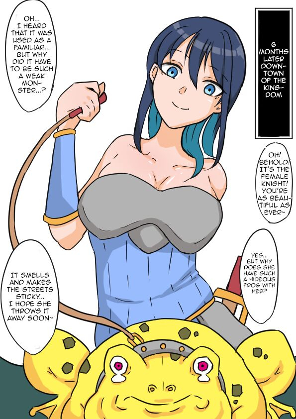 chihiro-female-knight-and-frog-monster-swap-english