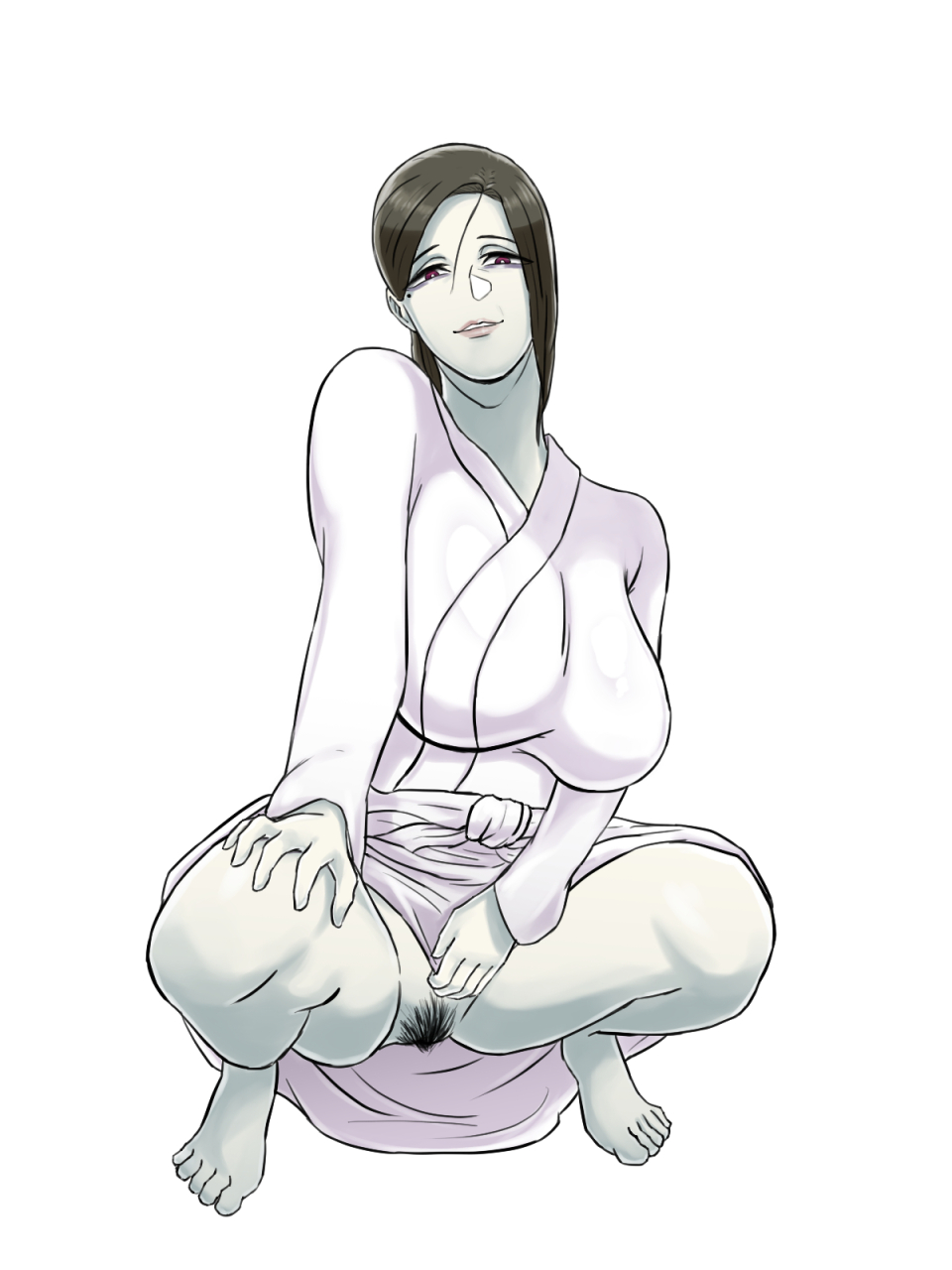 chotto-b-sen-totsuzen-arawareta-ayashii-oba-san-ga-boku-tachi-no-hajimete-no-aite-full-color-ban