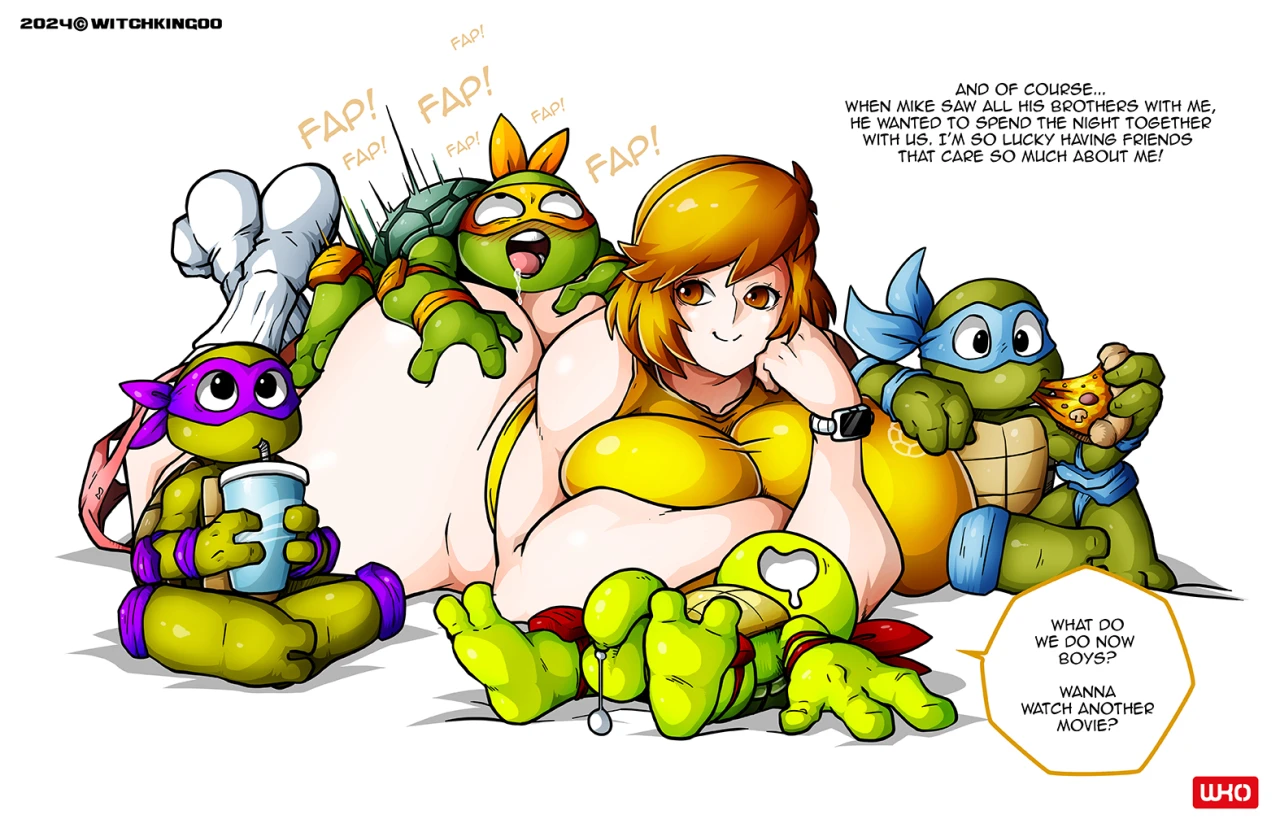 april-oneilapril-oneil-tmnt-1987donatelloleonardomichelangeloraphael