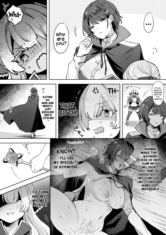 [Ippeisotsu (Zutazutako)] Onna Kishi wa, Jibun ni Ochiru [English]_03