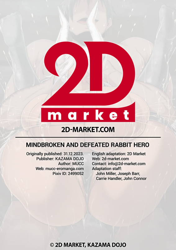 [KAZAMA DoJo (Mucc)] Sennou Haiboku Rabbit Hero Mindbroken and Defeated _24